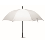 Elegante bedrukte stormparaplu Ø116 Windproof kleur wit