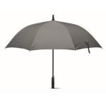 Elegante bedrukte stormparaplu Ø116 Windproof kleur grijs