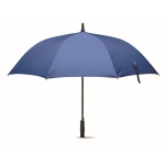 Elegante bedrukte stormparaplu Ø116 Windproof kleur koningsblauw