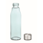 Eenvoudige glazen bidon bedrukken 500 ml Crystal Iceberg kleur lichtblauw tweede weergave