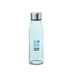 Eenvoudige glazen bidon bedrukken 500 ml Crystal Iceberg weergave met bedrukking