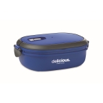 PP lunchbox met luchtdichte deksel 1L gourmet Delux kleur koningsblauw hoofdweergave