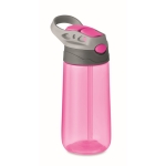 BPA-vrije plastic flessen met tuit voor kinderen, 450 ml Teenager kleur roze