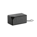 Draagbare bluetooth speaker met oplader Fancy kleur zwart