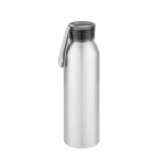 Anti-lek aluminium fles met siliconen handvat 660ml Alu Cool kleur mat zilver