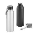 Anti-lek aluminium fles met siliconen handvat 660ml Alu Cool diverse kleuren