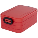 Lunchbox met een strakke afdichtingsring 900ml MEPAL Take a Break Midi kleur rood tweede weergave voorkant