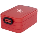 Lunchbox met een strakke afdichtingsring 900ml MEPAL Take a Break Midi kleur rood weergave zeefdruk