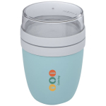 Lunchpot met vakken 700ml MEPAL Ellipse Breakfast weergave tampondruk