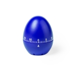 Gepersonaliseerde kleurrijke eivormige timer Huevo kleur blauw  negende weergave