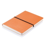 Gekleurde softcover notitieboekjes personaliseren A5 Flexi Colors kleur oranje tweede weergave