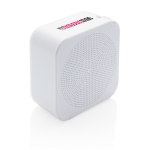 Antibacteriële draadloze speaker Speakers BT 5.0 Antimicrobieel kleur wit weergave met logo