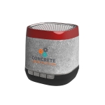 Draadloze speaker met mogelijkheid jingle Retro kleur rood