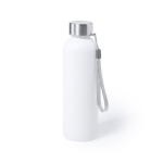 Antibacteriële drinkflessen bedrukken 600ml Elegant White kleur wit  negende weergave