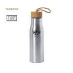 Drinkflessen bedrukken met bamboe stop 600ml Stylish derde weergave