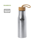 Drinkflessen bedrukken met bamboe stop 600ml Stylish zesde weergave