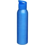 Aluminium bidon bedrukken of graveren 650ml Vibrant kleur blauw tweede weergave voorkant