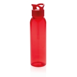 BPA-vrije plastic fles personaliseren met logo 650ml Luxe kleur rood