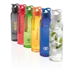 BPA-vrije plastic fles personaliseren met logo 650ml Luxe kleur wit