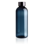 Elegante plastic BPA-vrije flessen als relatiegeschenk 620 ml Resistant kleur donkerblauw