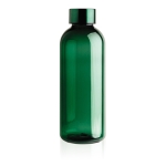 Elegante plastic BPA-vrije flessen als relatiegeschenk 620 ml Resistant kleur donkergroen