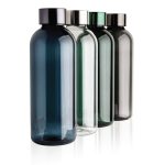 Elegante plastic BPA-vrije flessen als relatiegeschenk 620 ml Resistant kleur donkergroen