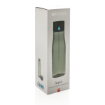 Tritan waterfles bedrukken 600ml Hydration Tracking kleur zwart tweede weergave met doos