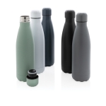 Stalen thermosflessen 500ml Lifestyle Premium kleur mintgroen weergave algemeen