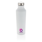 Hoge kwaliteit en modern design waterflessen met logo 500ml Aqua kleur wit weergave met logo