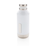 Fles met thermosfunctie en logoplaat 500ml Logo Plate kleur wit