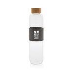 Kristallen waterflessen bedrukken 750 ml Crystal Sleeve kleur doorzichtig met afdrukgebied