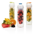 Flessen met compartiment voor fruit of ijs 500ml Natural Drink kleur blauw weergave algemeen