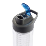 Grote fles bedrukken met tuit en fruitinfuser 800ml Vitamin kleur blauw derde weergave