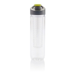 Grote fles bedrukken met tuit en fruitinfuser 800ml Vitamin kleur limoen groen tweede weergave