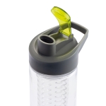 Grote fles bedrukken met tuit en fruitinfuser 800ml Vitamin kleur limoen groen derde weergave