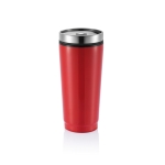 Gepersonaliseerde thermobekers  met PP-binnenkant 350ml Spot kleur rood