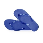 Bedrukte slippers van EVA-zool en transparante bandjes maat 36-38 Pool kleur blauw  negende weergave