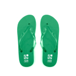 Bedrukte slippers met transparant PVC bandje maat 42-44 Pool met jouw bedrukking