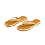 Badslippers met logo met dikke EVA-zool maat 36-38 Summer Camp kleur oranje  negende weergave