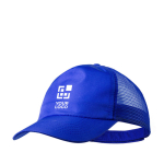 Polyester cap met mesh sluiting  Runner met jouw bedrukking