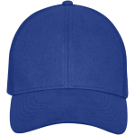 Katoenen pet laten bedrukken met mesh 260 g/m2 Iconic Cap kleur blauw tweede weergave voorkant