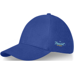 Katoenen pet laten bedrukken met mesh 260 g/m2 Iconic Cap kleur blauw weergave transfer printen