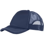 Trucker cap bedrukken van polyester en mesh 100 g/m2 Town kleur marineblauw tweede weergave voorkant