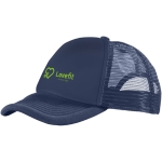 Trucker cap bedrukken van polyester en mesh 100 g/m2 Town kleur marineblauw weergave zeefdruk