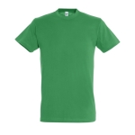 Unisex promotionele t-shirts SOL'S Regent 100% katoen 150 g/m2 kleur groen achtste weergave