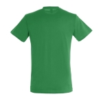 Unisex promotionele t-shirts SOL'S Regent 100% katoen 150 g/m2 kleur groen achter aanzicht