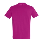 Unisex promotionele t-shirts SOL'S Regent 100% katoen 150 g/m2 kleur fuchsia achter aanzicht