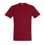 Unisex promotionele t-shirts SOL'S Regent 100% katoen 150 g/m2 kleur donkerrood tweede weergave