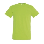 Unisex promotionele t-shirts SOL'S Regent 100% katoen 150 g/m2 kleur limoen groen