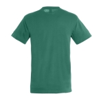 Unisex promotionele t-shirts SOL'S Regent 100% katoen 150 g/m2 kleur smaragdgroen  achter aanzicht